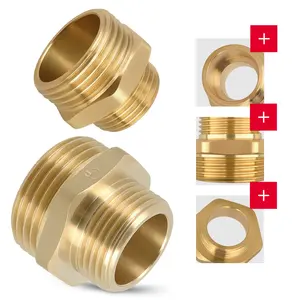 Złączka mosiężna 1'' GZ x 1/2'' GZ