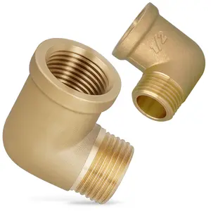 Kolano mosiężne 1/2'' GZ