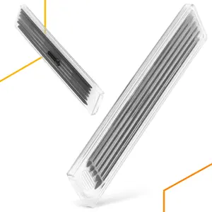 Wkłady do ołówka stolarskiego automatycznego 2,8 mm czarny 6 szt.