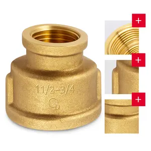 Złączka mosiężna 6/4'' GW x 3/4'' GW