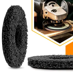 Tarcza ścierna z włókniny 125 mm × 22.23 mm T27 czarna, delikatny