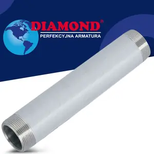 Rura stalowa gwintowana 5/4'' GZ x 5/4'' GZ 200 mm