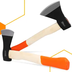 Siekiera z drewnianym trzonkiem 1000 g