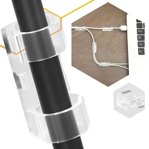 Klips kablowy samoprzylepny 4-6 mm (20 szt/op)