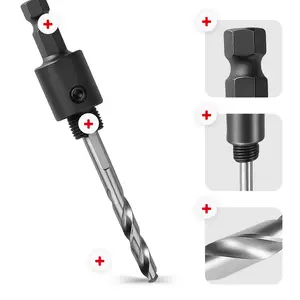 Trzpień do otwornic 14-30 mm, 9,5 mm Hex