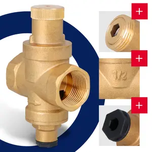 Reduktor ciśnienia wody 1/2'' GW x 1/2'' GW