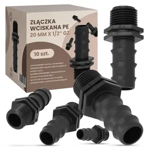 Złączka wciskana PE 20 mm x 1/2'' GZ - 10 szt.