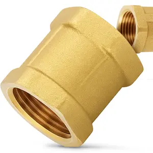 Złączka mosiężna 3/8'' GW x 3/8'' GW