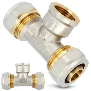 Trójnik PEX skręcany 20x1/2x20 GW