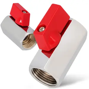 Zawór mini z wymiennym uchwytem 1/2'' GW x 1/2'' GW