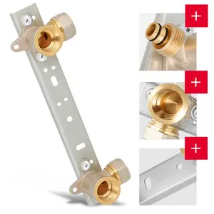 Listwa montażowa PEX skręcany do baterii 16x1/2'' GW 150 mm