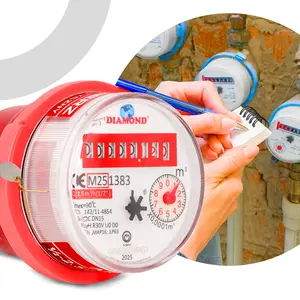 Wodomierz antymagnetyczny 1/2'' 2,5 m³/h ciepła