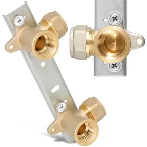 Listwa montażowa PEX skręcany do baterii 16x1/2'' GW 100 mm