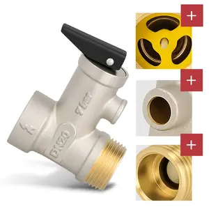 Zawór bezpieczeństwa 3/4'' GW x 3/4'' GZ 7 bar