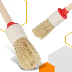 Pędzel okrągły z drewnianą rączka Standard 20 mm