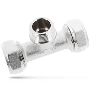 Trójnik PEX skręcany 25x3/4''x25 GZ