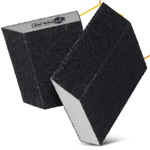 Gąbka ścierna skośna 110 mm x 90 mm x 25 mm P80