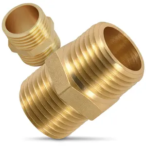 Złączka mosiężna 3/8'' GZ x 3/8'' GZ