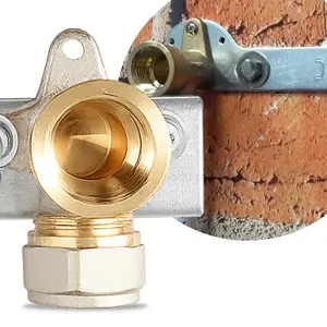Listwa montażowa PEX skręcany do baterii 16x1/2'' GW 100 mm