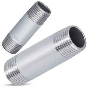 Rura stalowa gwintowana 1/2'' GZ x 1/2'' GZ 60 mm