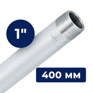 Rura stalowa gwintowana 1'' GZ x 1'' GZ 400 mm