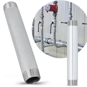 Rura stalowa gwintowana 1'' GZ x 1'' GZ 200 mm