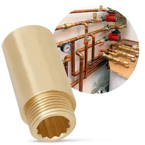 Przedłużka mosiężna 1/2'' GW x 1/2'' GZ x 40 mm