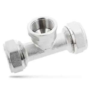 Trójnik PEX skręcany 25x3/4''x25 GW