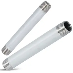 Rura stalowa gwintowana 1/2'' GZ x 1/2'' GZ 150 mm