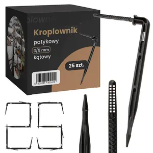 Kroplownik patykowy 3/5 mm kątowy - 25 szt.