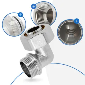 Kolano PEX skręcane 25x3/4'' GZ