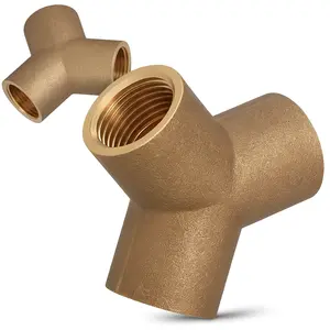 Trójnik mosiężny 1/2'' GW x 1/2'' GW x 1/2'' GW Typ Y