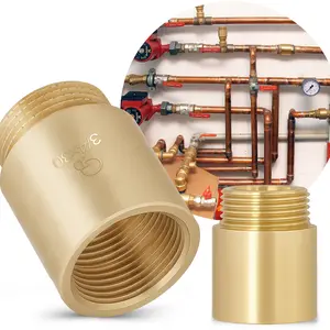 Przedłużka mosiężna 3/4'' GW x 3/4'' GZ x 30 mm