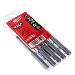 Wiertła do betonu SDS-Plus MX4 5 szt. Milwaukee®
