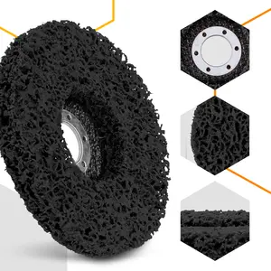 Tarcza ścierna z włókniny 125 mm × 22.23 mm T27 czarna, delikatny