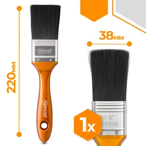 Pędzel płaski Lakra 38 mm