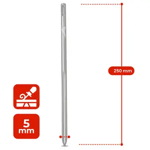 Dłuto szpicak SDS-Plus SLEDGE 250 mm