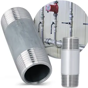 Rura stalowa gwintowana 3/4'' GZ x 3/4'' GZ 60 mm