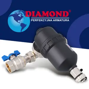Filtr magnetyczny z separatorem zanieczyszczeń 1'' DN25
