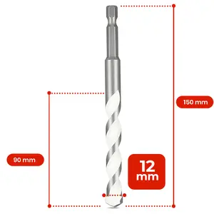 Wiertło uniwersalne udarowe 12 mm, 150 x 90 mm