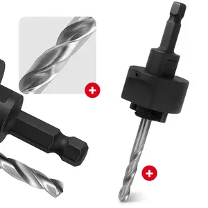 Trzpień do otwornic 32-210 mm, 9,5 mm Hex