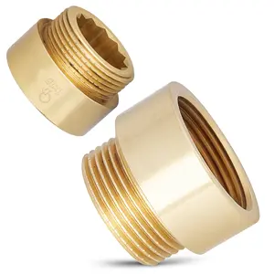 Przedłużka mosiężna 1'' GW x 1'' GZ x 15 mm