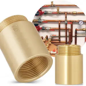 Przedłużka mosiężna 1'' GW x 1'' GZ x 40 mm