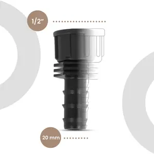 Złączka wciskana PE 20 mm x 1/2'' GW - 10 szt.