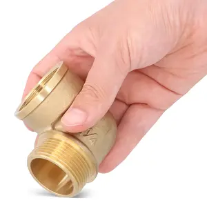 Kolano mosiężne 5/4'' GW x 5/4'' GZ