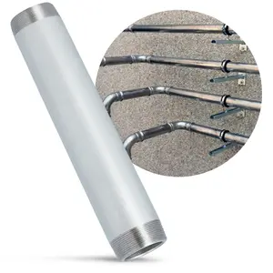 Rura stalowa gwintowana 6/4'' GZ x 6/4'' GZ 250 mm