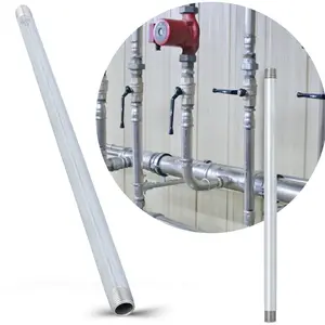 Rura stalowa gwintowana 1/2'' GZ x 1/2'' GZ 700 mm