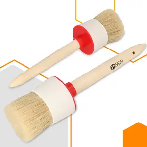 Pędzel okrągły z drewnianą rączka Standard 60 mm