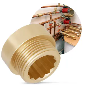 Przedłużka mosiężna 1/2'' GW x 1/2'' GZ x 10 mm