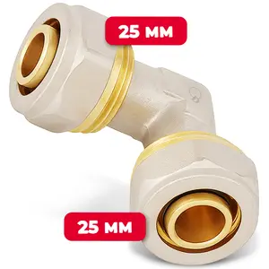 Kolano PEX skręcane 25x25